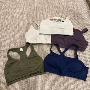 lululemon athletica Sports Bra Set - Olive, Navy, Purple, White